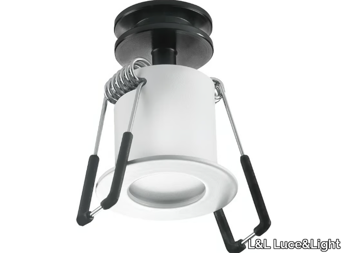 EYES 2.T - Recessed LED brass spotlight _ L&L Luce&Light