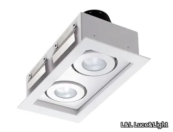 Quad Maxi 3.2 - Recessed LED adjustable spotlight _ L&L Luce&Light