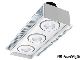 Quad Maxi 4.3 - Recessed LED multiple spotlight _ L&L Luce&Light