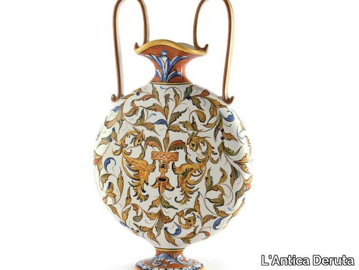 RAFFAELLO - Handmade ceramic vase _ L'Antica Deruta