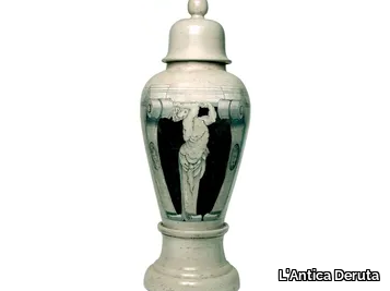 MICHELANGELO - Ceramic vase _ L'Antica Deruta