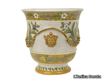 ROBBIANE - Ceramic plant pot _ L'Antica Deruta