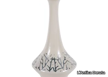 VIOLARGENTO - Ceramic vase _ L'Antica Deruta