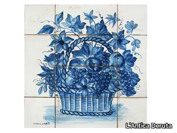 PN NM 04 - Ceramic Decorative panel _ L'Antica Deruta