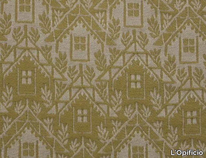 ALPAGE CHALET - Jacquard fabric with graphic pattern _ L'Opificio