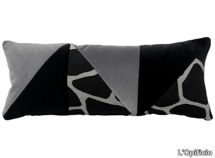 ARLECCHINO 086-16 - Rectangular fabric cushion _ L'Opificio