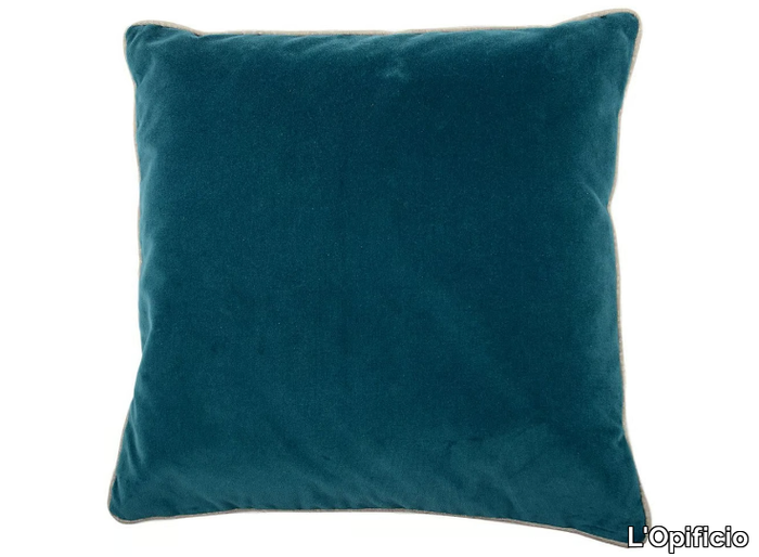 CARRÈ 456-12 - Square fabric cushion _ L'Opificio