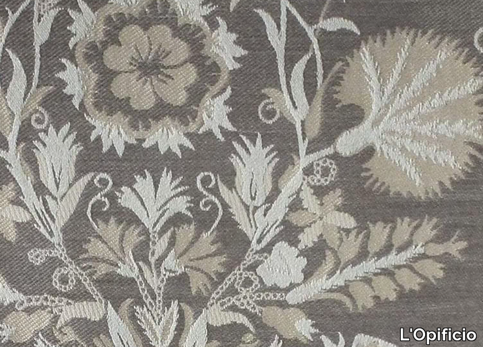 COTTAGE FLORAL - Jacquard fabric with graphic pattern _ L'Opificio