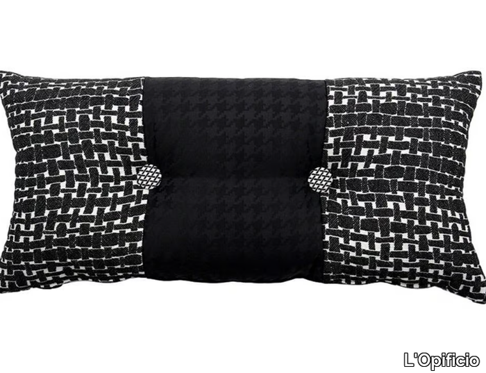 CUCÙ 083-16 - Rectangular fabric cushion _ L'Opificio