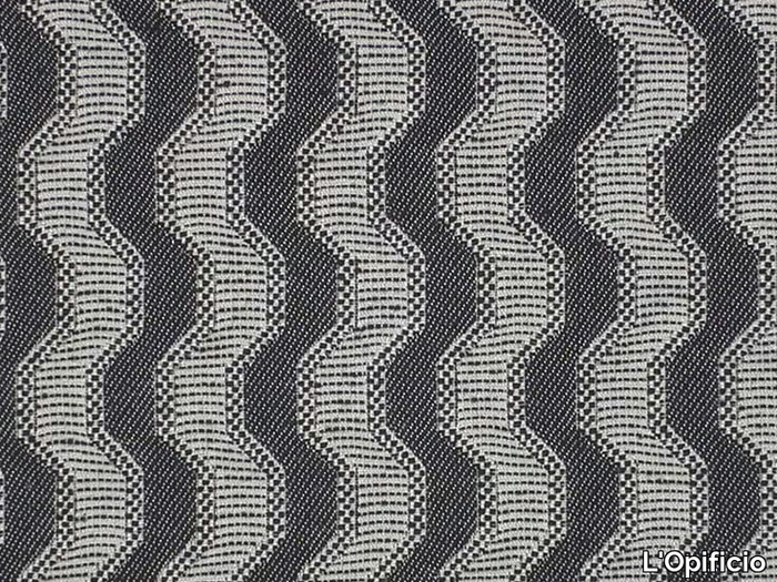 ESTETA ZIGOZAGO - Jacquard fabric with graphic pattern _ L'Opificio