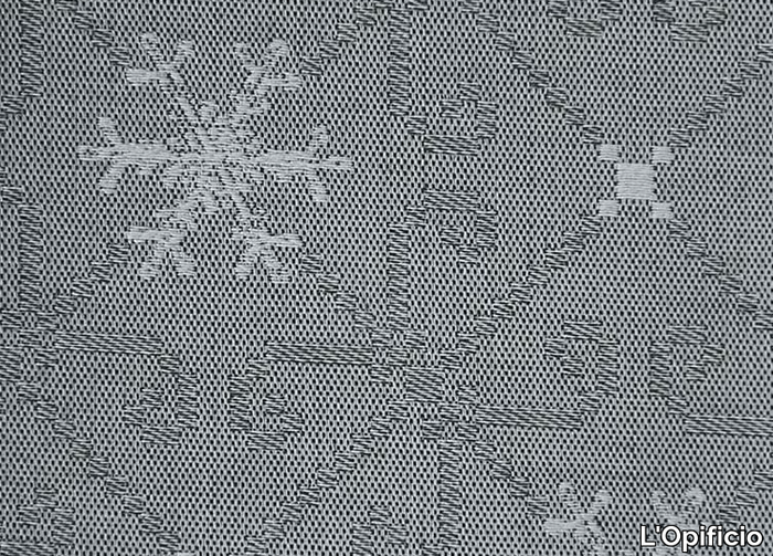 ROCH ARGYLE - Fire retardant jacquard fabric with graphic pattern _ L'Opificio