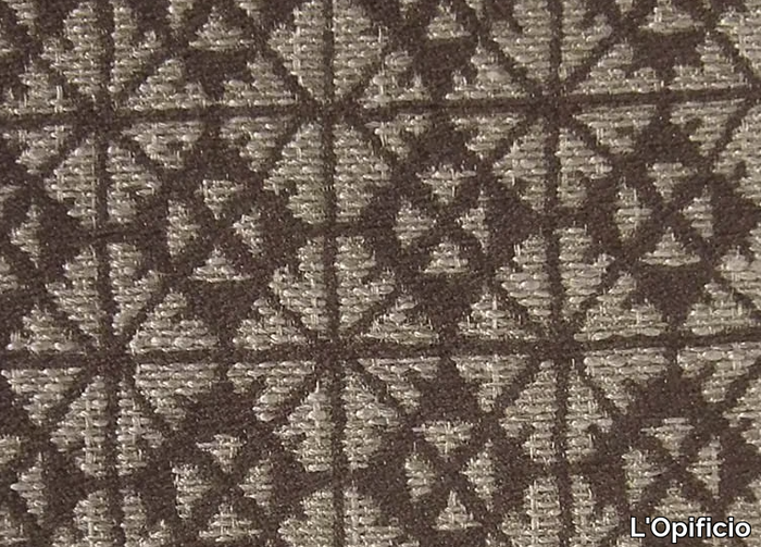 TORINO 06 GEO - Jacquard fabric with graphic pattern _ L'Opificio