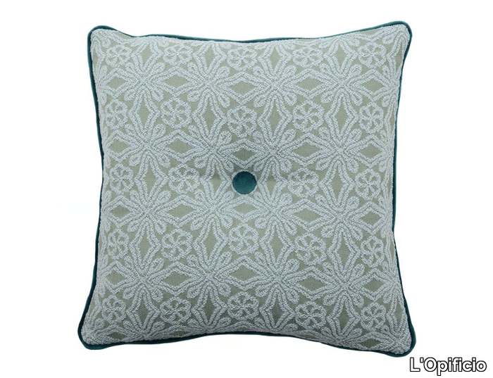 CARRÉ 239-15 - Square fabric cushion _ L'Opificio