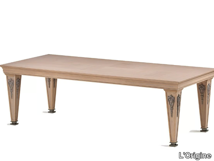 LUDOVICO - Rectangular oak table _ L'Origine