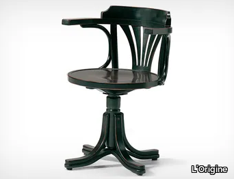 K 10438 - Swivel chair with armrests _ L'Origine