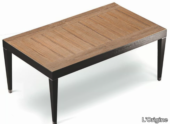 ALLEN - Extending rectangular wooden table _ L'Origine