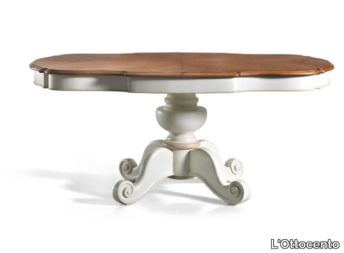 SAN CLEMENTE - Extending oak table _ L'Ottocento