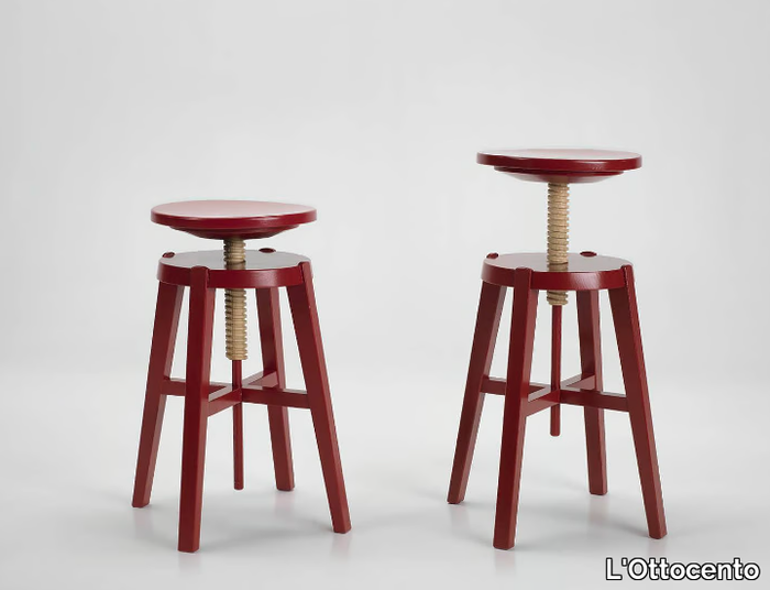 VITO - Ash stool _ L'Ottocento