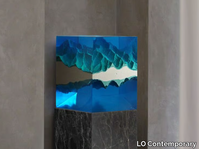 MOUNTAINS MIRROR - Sculpture _ LO Contemporary