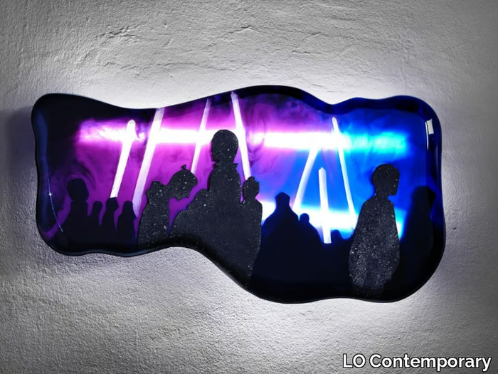 PURPLE GENERATION - LED wall lamp _ LO Contemporary