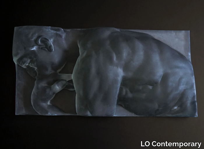 THE THINKER - Acrylic glass Decorative panel _ LO Contemporary