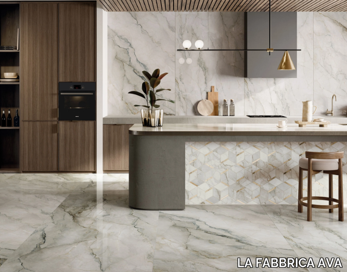 BOLGHERI STONE SAGE - Porcelain stoneware wall/floor tiles with stone effect _ LA FABBRICA AVA