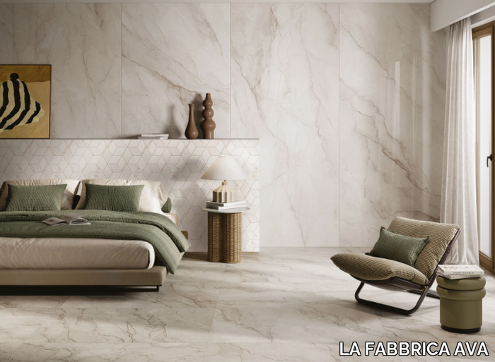 BOLGHERI STONE WHITE - Porcelain stoneware wall/floor tiles with stone effect _ LA FABBRICA AVA