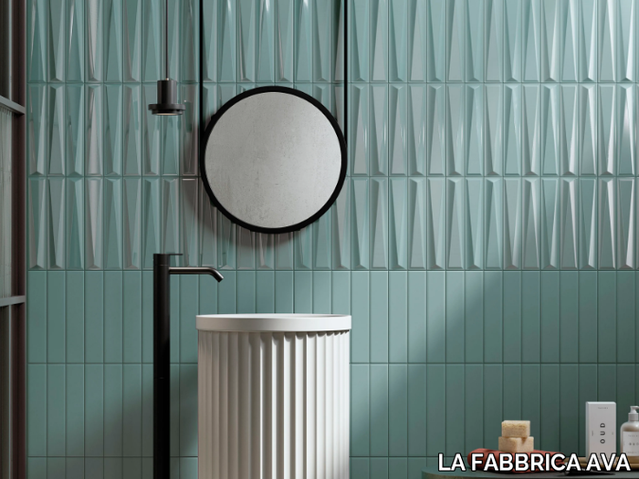 UP GREEN - White-paste 3D Wall Cladding _ LA FABBRICA AVA