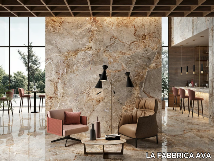 BRECCIA ARGENTUM - Porcelain stoneware wall/floor tiles with marble effect _ LA FABBRICA AVA