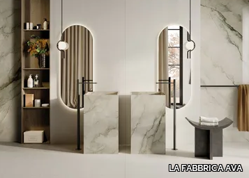 LE MALTE IVORY - Porcelain stoneware wall/floor tiles with resin effect _ LA FABBRICA AVA