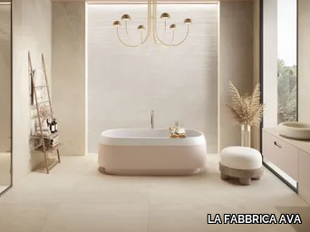 NOBLE STONE BEIGE - Porcelain stoneware wall/floor tiles with marble effect _ LA FABBRICA AVA