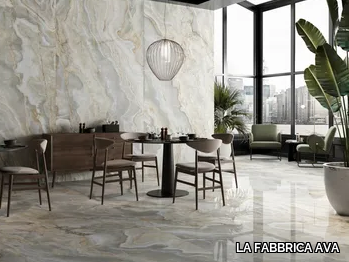 ONICE IRIDE ARGENTO - Porcelain stoneware wall tiles / flooring _ LA FABBRICA AVA