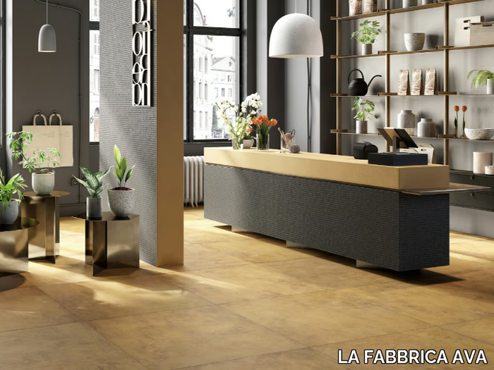 HURBAN OCRA - Full-body porcelain stoneware wall tiles / flooring _ LA FABBRICA AVA