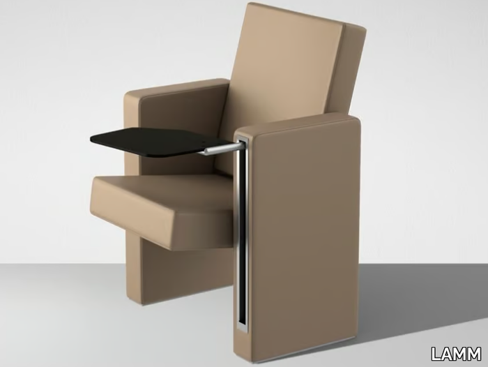 F50 - Auditorium seats with adjustable backrest _ LAMM