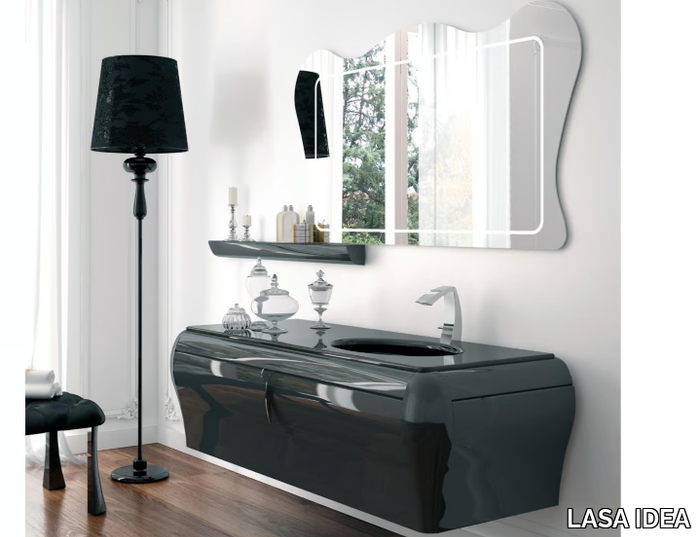 GAUDÌ ELEGANT 08 - Vanity unit with drawers _ LASA IDEA