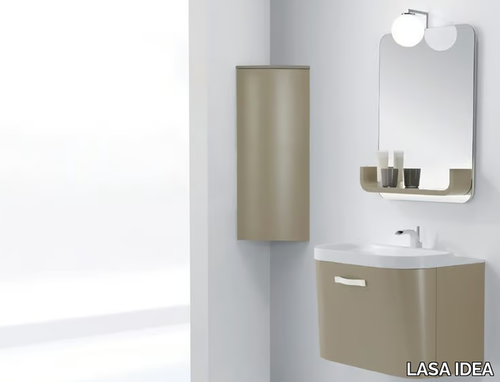 METROPOLIS 08 - Wall-mounted vanity unit _ LASA IDEA