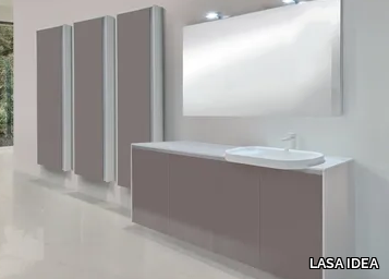 METROPOLIS 25 - Wall-mounted vanity unit _ LASA IDEA
