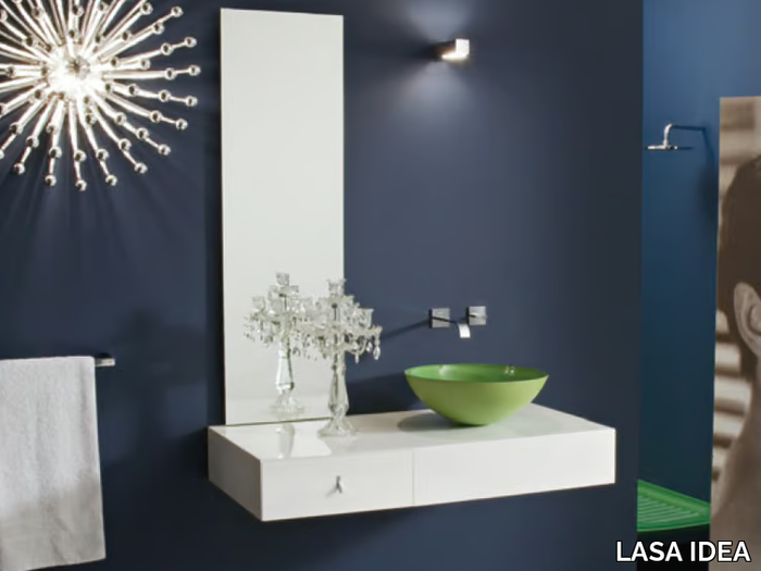 MARIPOSA 30 - Vanity unit with mirror _ LASA IDEA