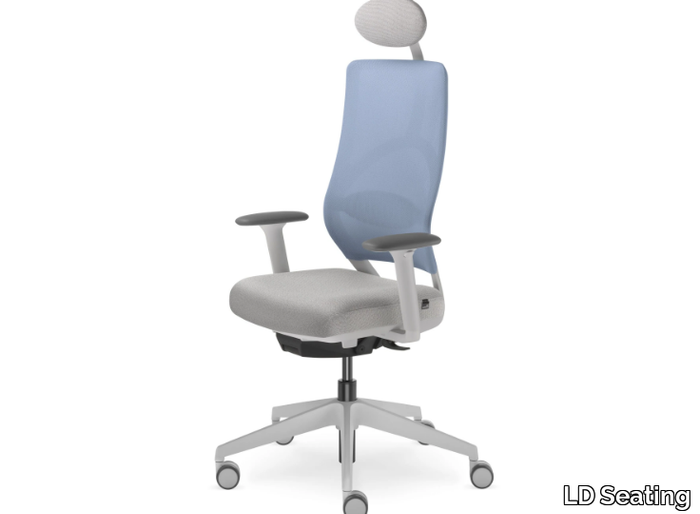 ARCUS 241 BO HO - Swivel office chair with 5-Spoke base with headrest _ LD Seating