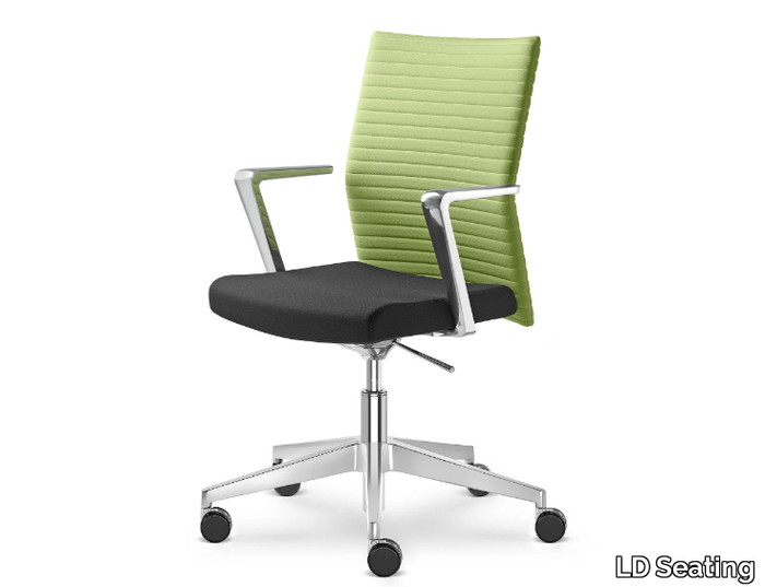 ELEMENT 440-RA F40-N6 - Height-adjustable office chair with 5-Spoke base _ LD Seating