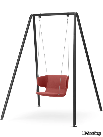 FLEXI SWING FL-SW-XL - Swing fabric armchair with armrests _ LD Seating