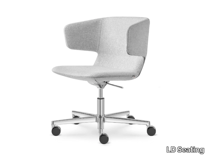 FLEXI P FP-RA F37-N6 - Swivel height-adjustable office chair with castors _ LD Seating