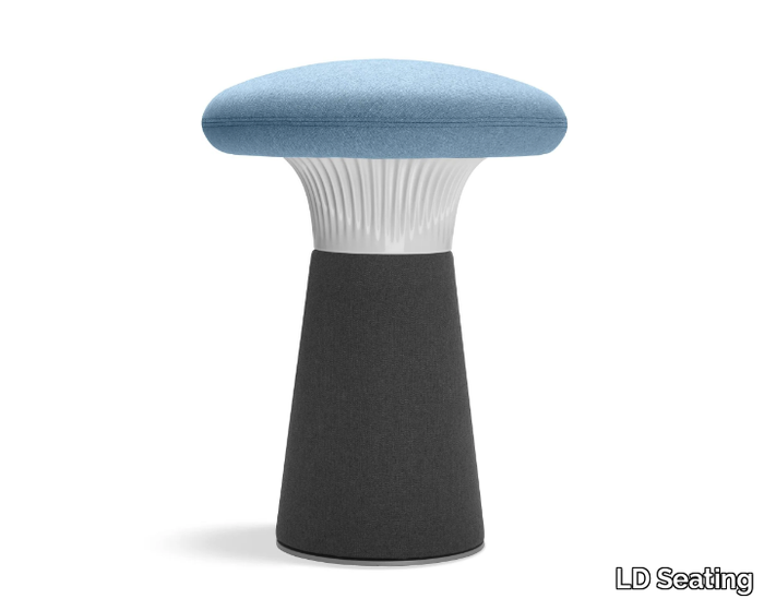 FUNGHI FU-40/54-N1 - Low fabric stool _ LD Seating