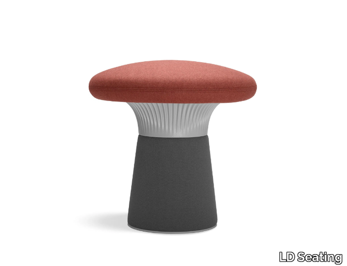 FUNGHI FU-50/50-N2 - Low fabric stool _ LD Seating