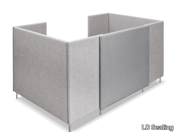 KUBIK BOX KB-WALLSR - Fabric office booth _ LD Seating