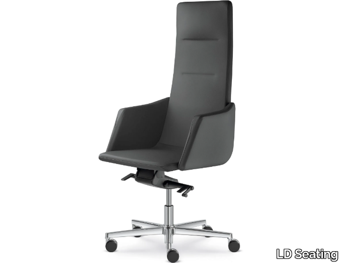 HARMONY 830-H - Height-adjustable swivel executive chair with armrests _ LD Seating