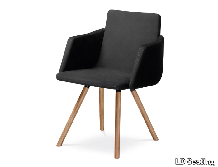 HARMONY 835-D - Fabric chair with armrests _ LD Seating