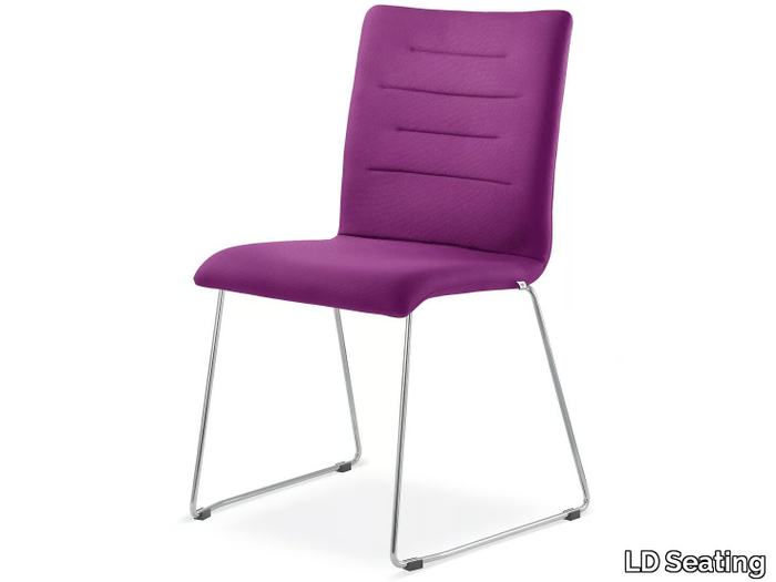 OSLO 226-Q-N4 - Sled base fabric chair _ LD Seating