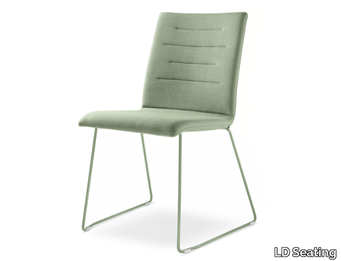 OSLO 226-Q-NC - Sled base fabric chair _ LD Seating