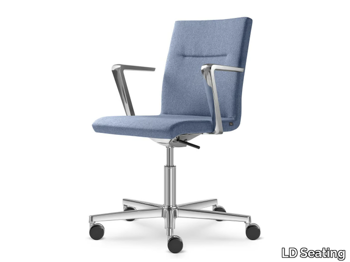 SEANCE CARE 072 F37-N6 - Fabric office chair with castors with 5-Spoke base _ LD Seating